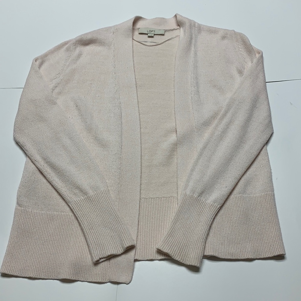 Loft Light Pink Cardigan